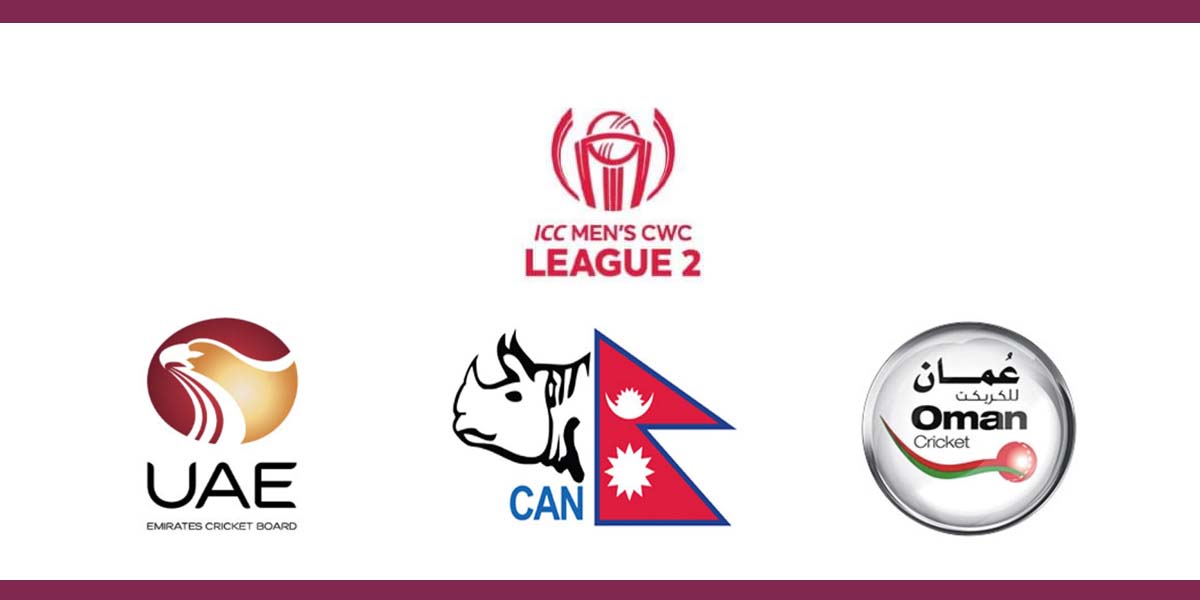 CWC League 2 tri-series with Oman and UAE postponed