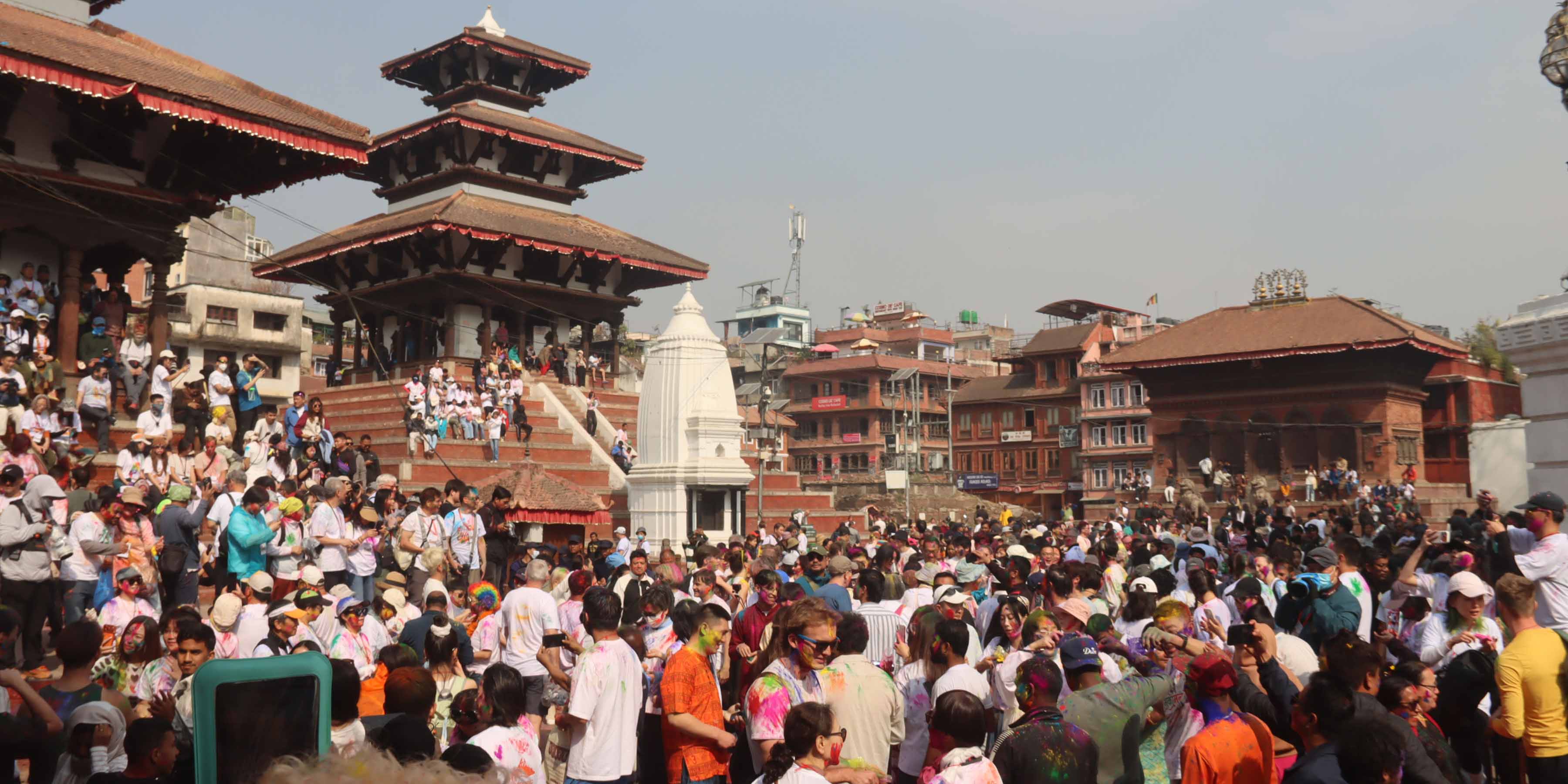 Holi celebrations in Basantapur [In Pictures]