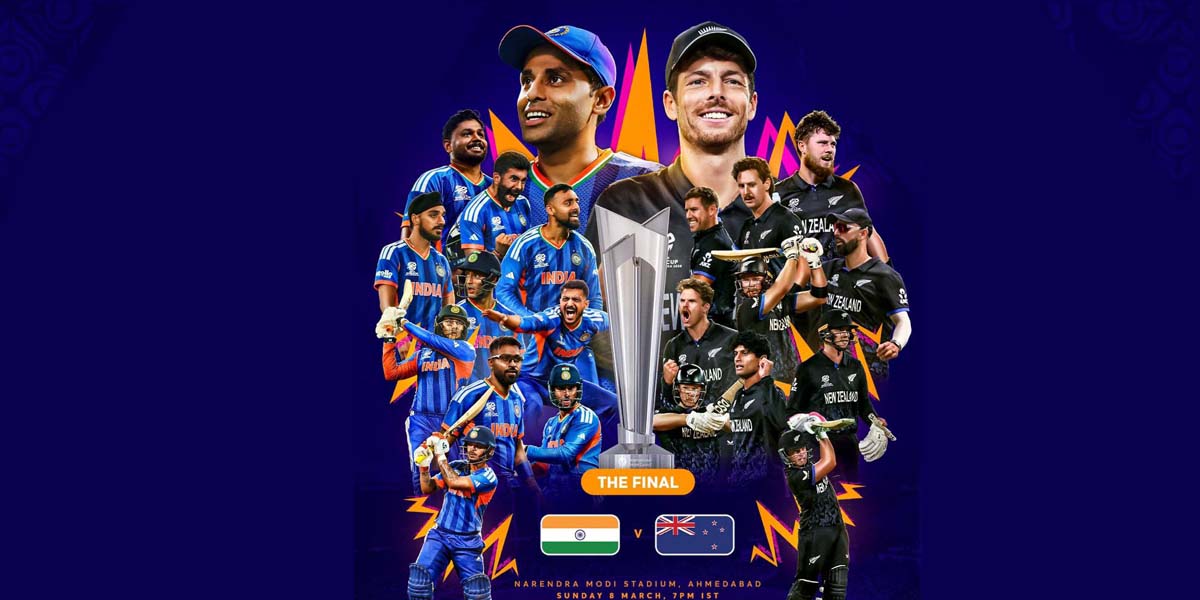 India face New Zealand in T20 World Cup final today