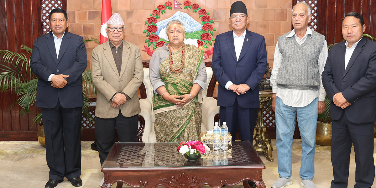 PM Karki thanks NCP leaders for participating in the polls