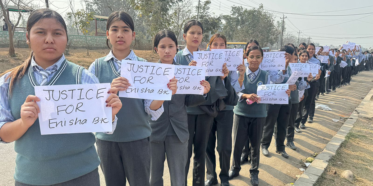 Students demand justice for Inisha
