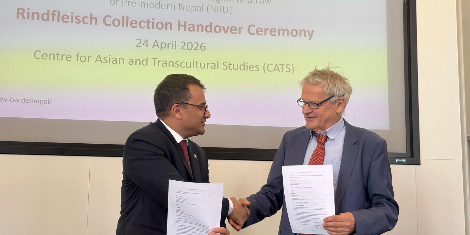 Germany returning over 800 historical manuscripts to Nepal