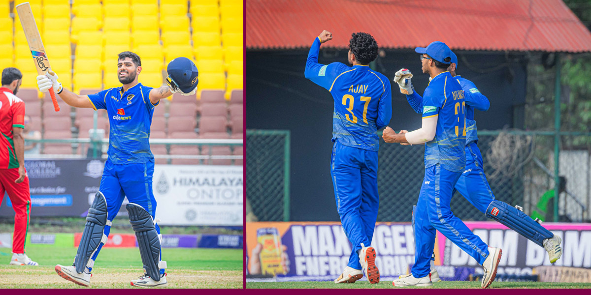 UAE defeat Oman by 25 runs in WCL 2