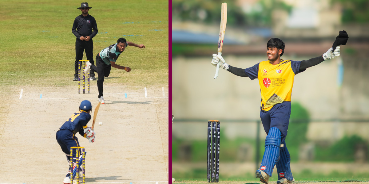 Arjun ton helps Gandaki defeat Lumbini, Sudurpashchim beat NPC
