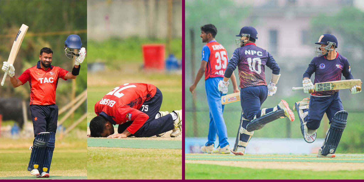 PM Cup: TAC thrash Suduprashchim, NPC defeat Karnali