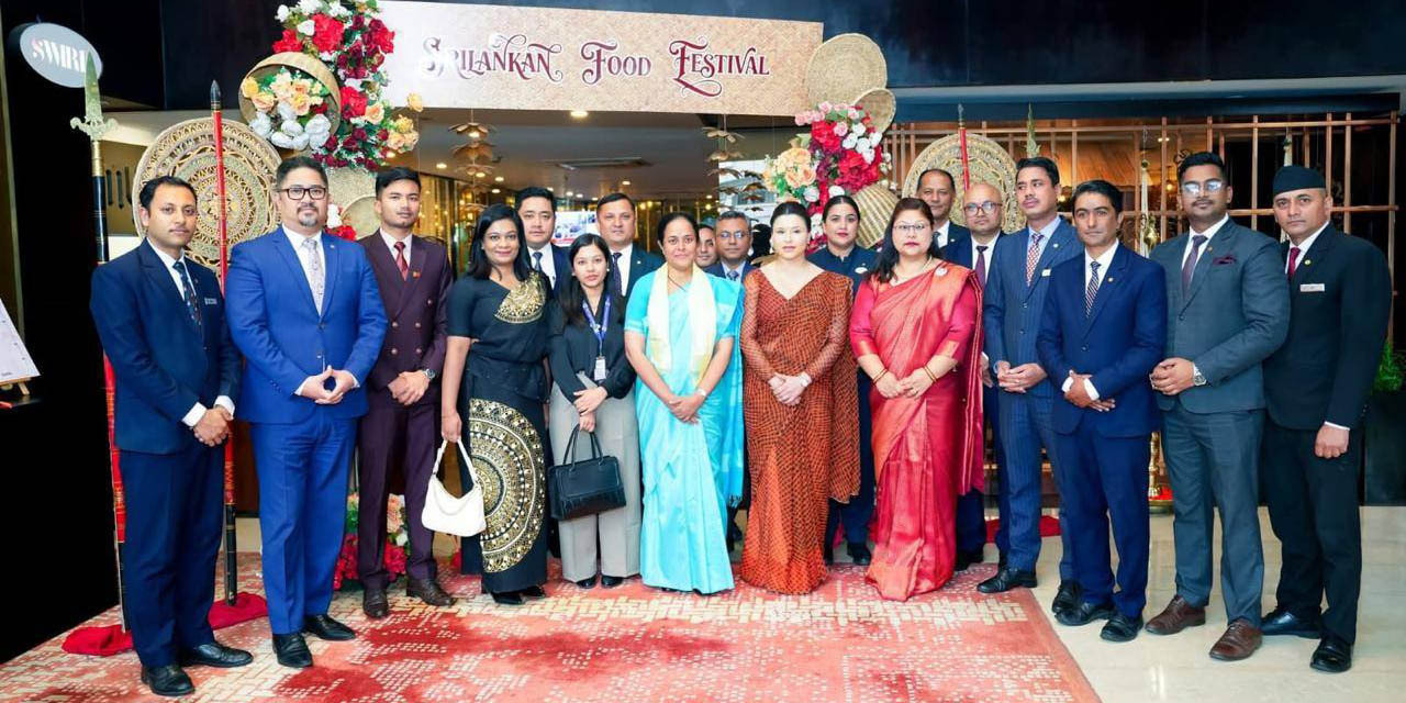 Sri Lankan food festival underway in Lalitpur