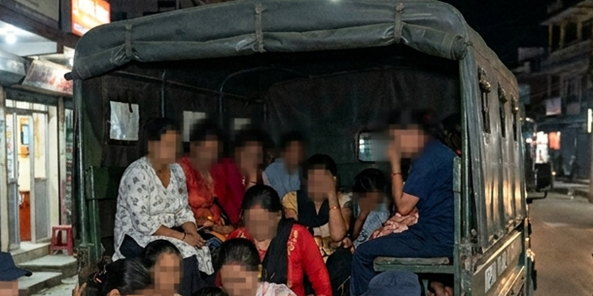 16 women detained for harassing tourists in Pokhara’s Lakeside area