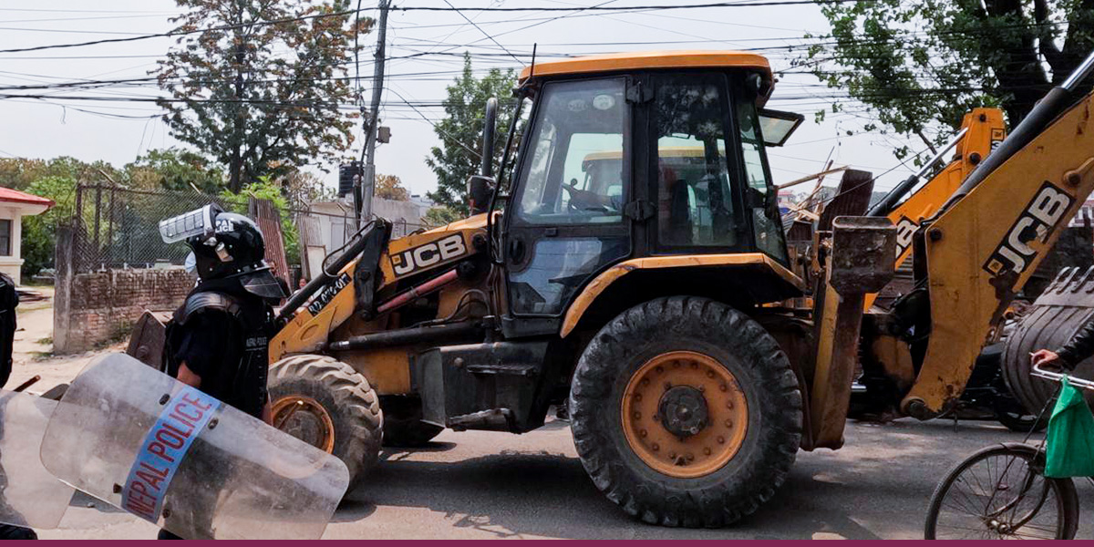 Campaign to demolish illegally built structures goes nationwide