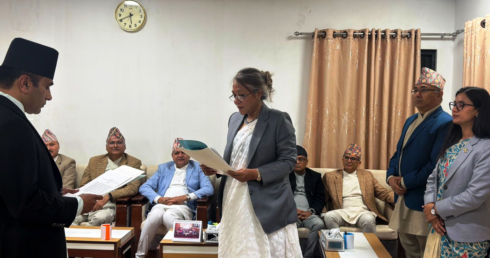 Attorney General Kandel takes oath of office