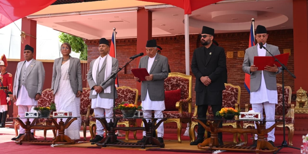 DP Aryal sworn in as Speaker