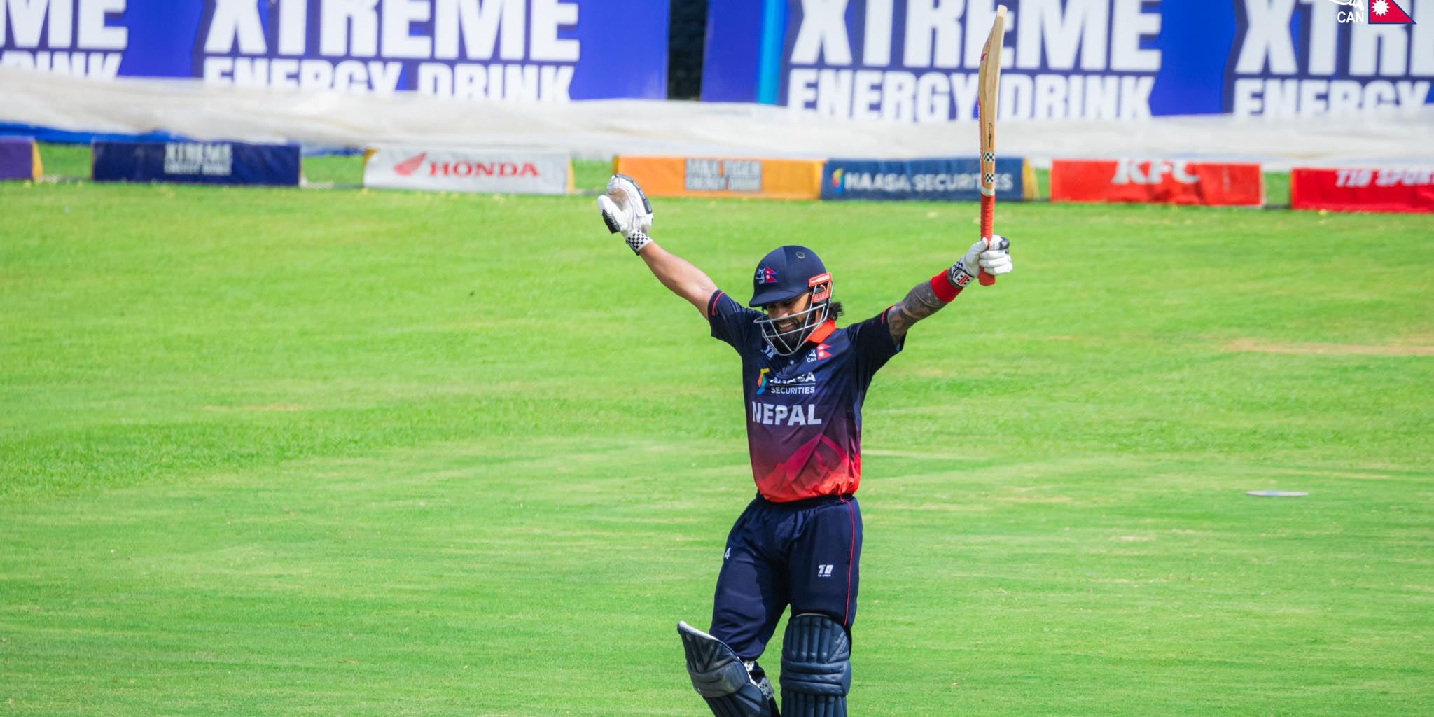 Bhurtel ton helps Nepal defeat US by nine wickets
