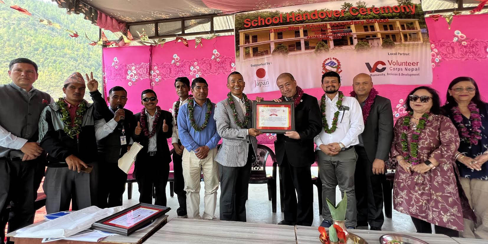 Japan supports construction of school building in Jajarkot