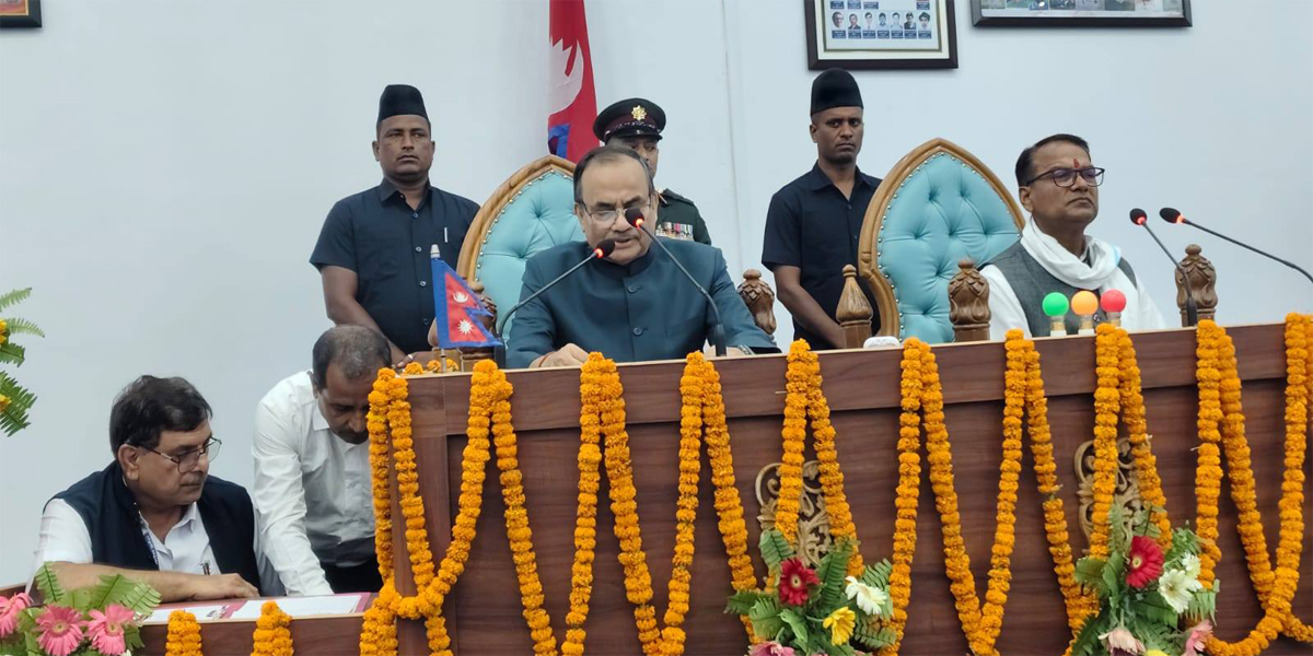 Madhesh prioritizes agriculture, production and  self-reliant economy