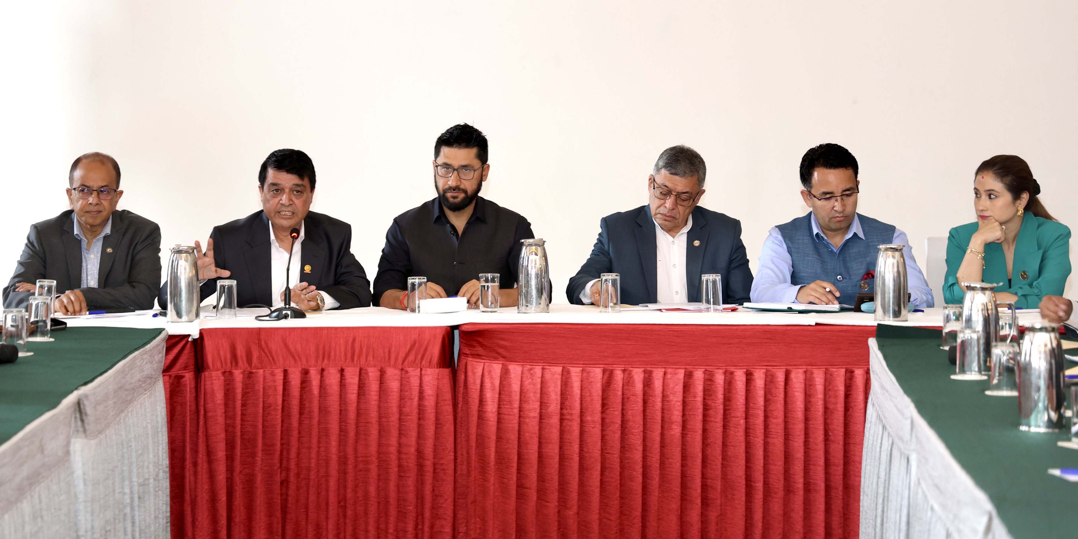 Lamichhane reassures businesses of investment security