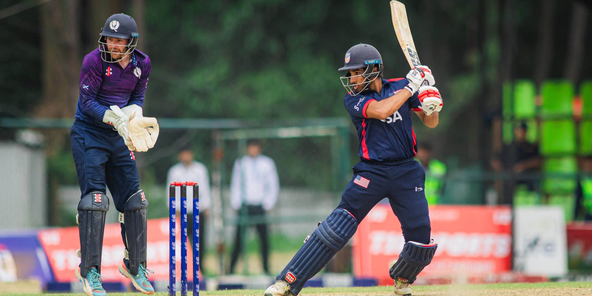 Scotland edge US by two runs to go top of WCL 2