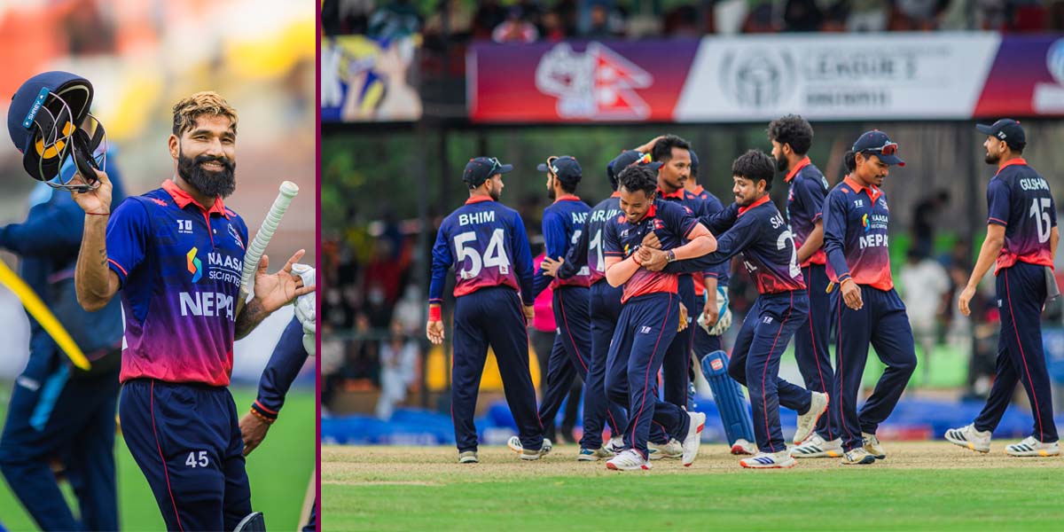 Airee ton powers Nepal to a thrilling six-run win over UAE