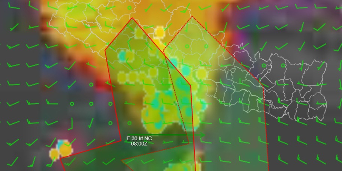 Rain-bearing system moving eastward: DoHM