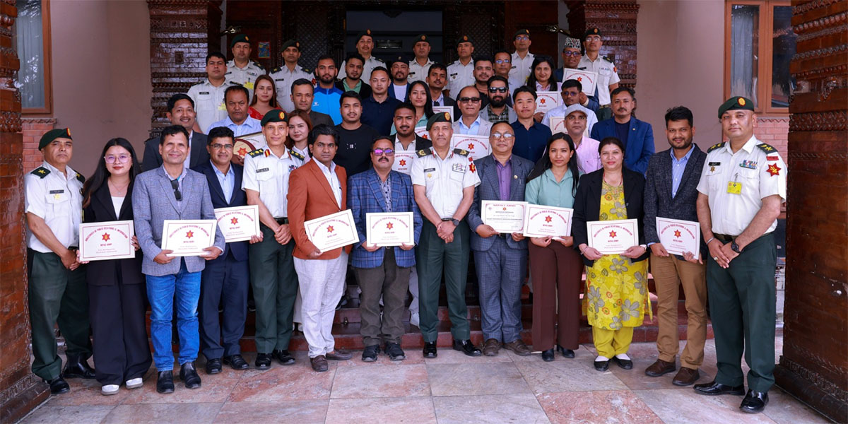 Four-day training for defence correspondents concludes