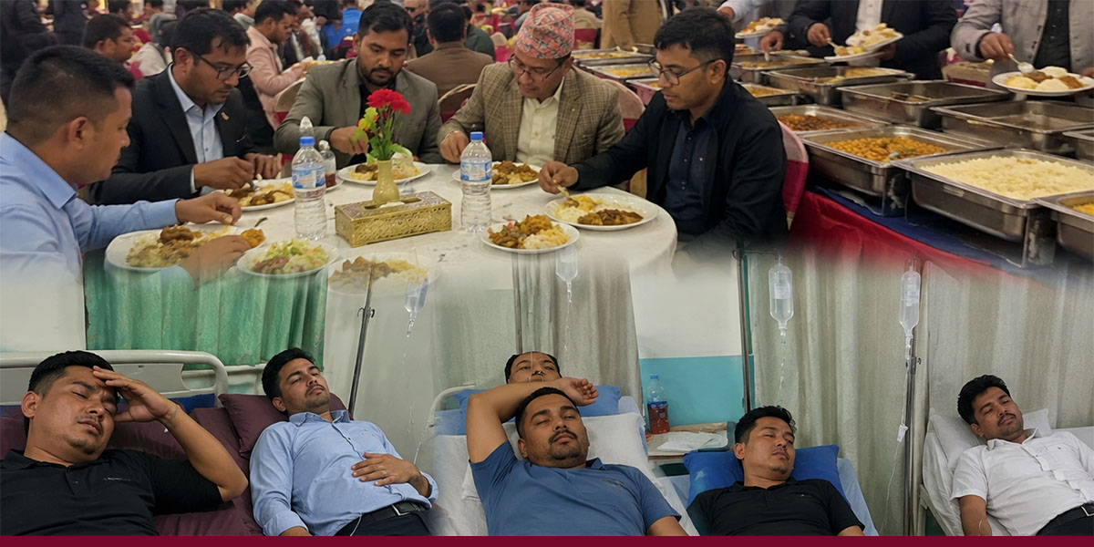 93 fall ill after attending wedding reception in Chitwan