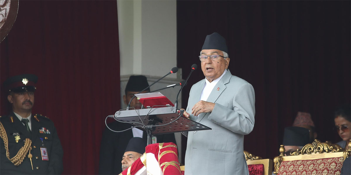 Political transformation must be reflected in practice: President Paudel