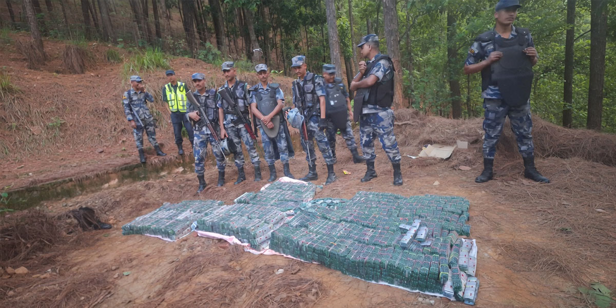 APF seizes huge consignment of narcotics from Lalitpur