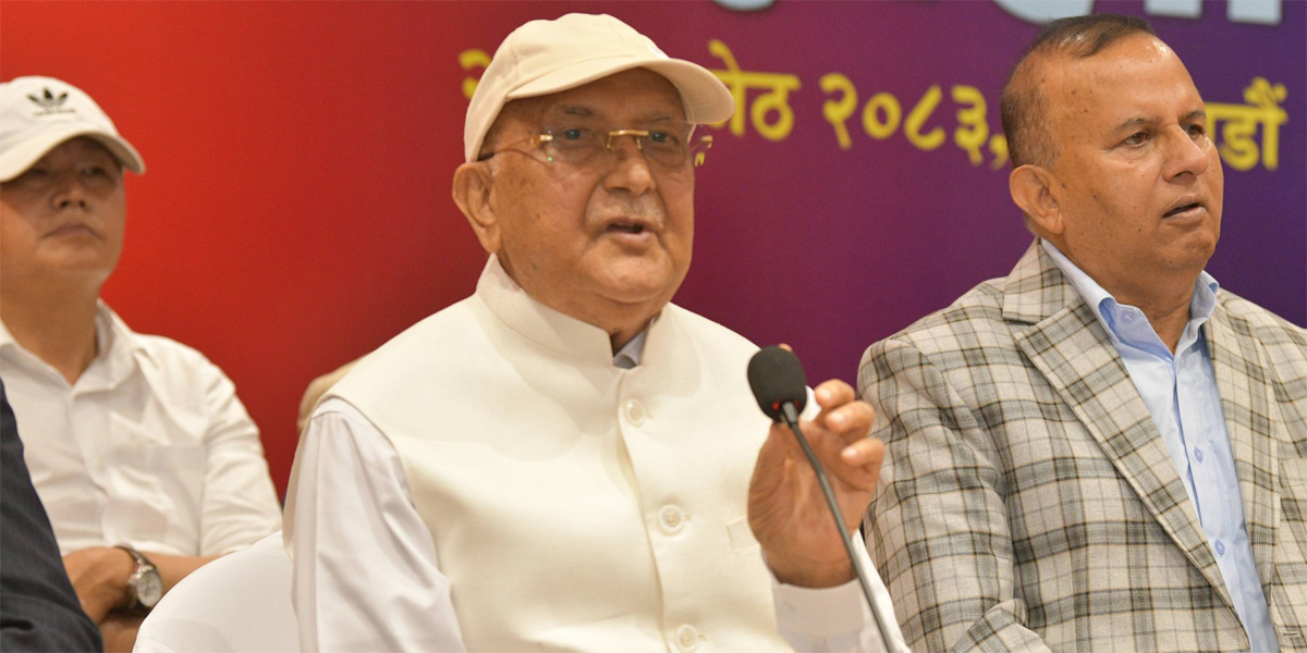 Oli rules out resignation amid calls for party restructuring