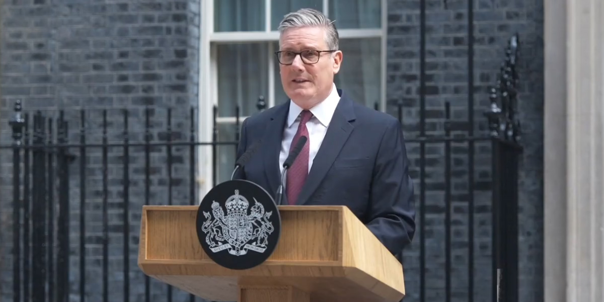 British Prime Minister Starmer resigns
