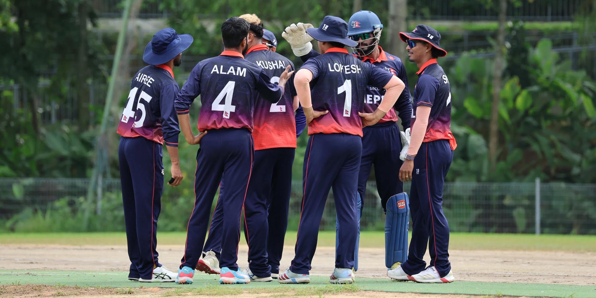 Nepal hammer Oman by eight wickets, enter final