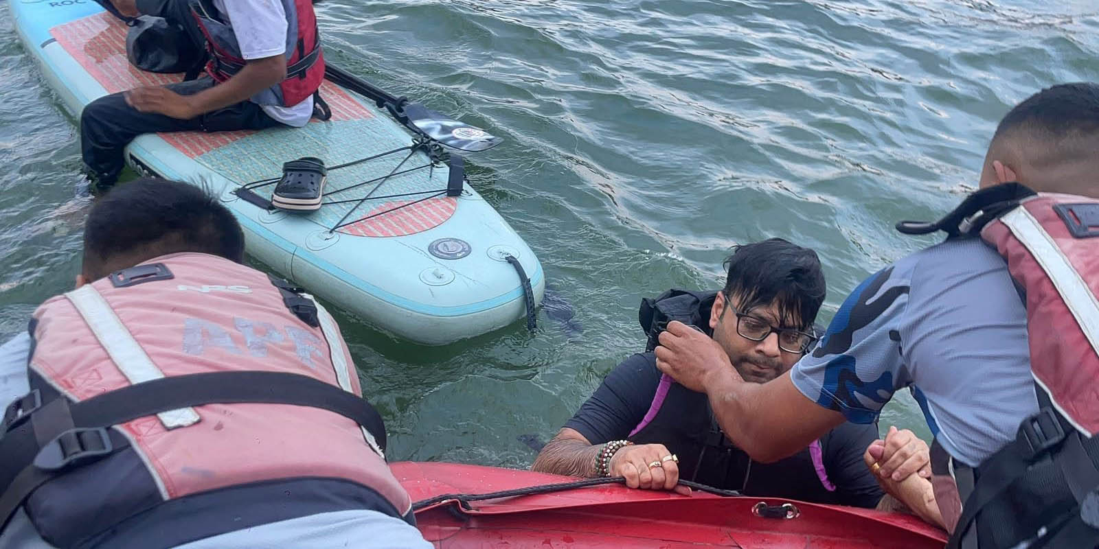 Two Indian tourists rescued from Phewa Lake