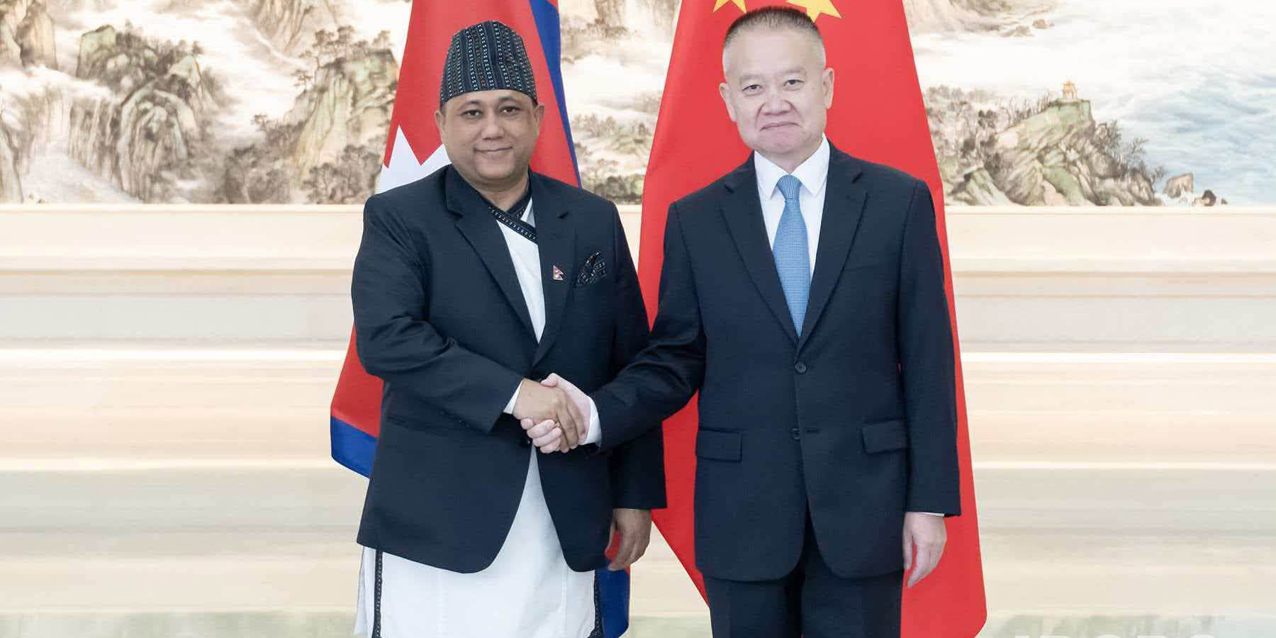 FM Khanal meets CPC’s Foreign Department Chief