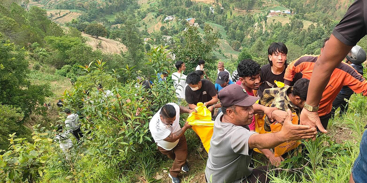 Eight dead in BP Highway bus accident in Kavre