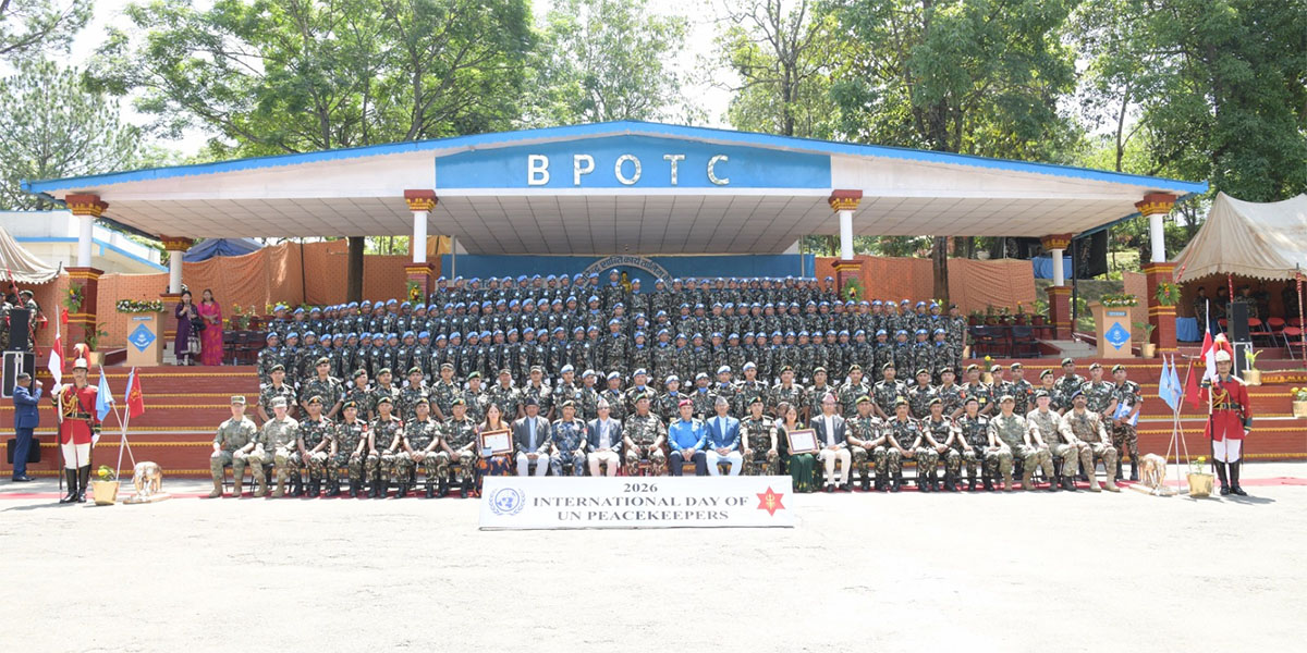 Nepal Army marks International Day of UN Peacekeepers