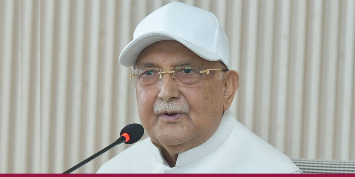 Oli condemns govt’s silence, excessive use of force