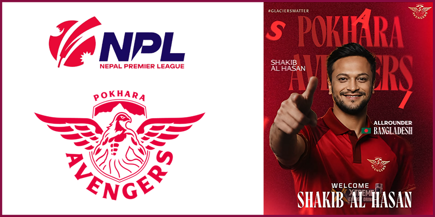 Avengers announce the signing of Shakib Al Hasan for NPL 2026
