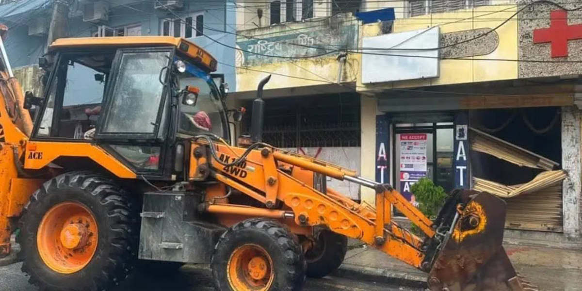 Encroachments removed from Koshi Hospital’s land