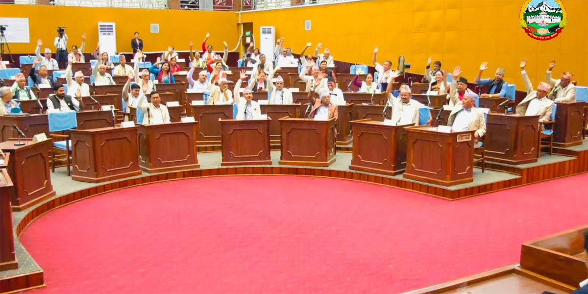 Lumbini budget for 2026/27 passed by majority vote