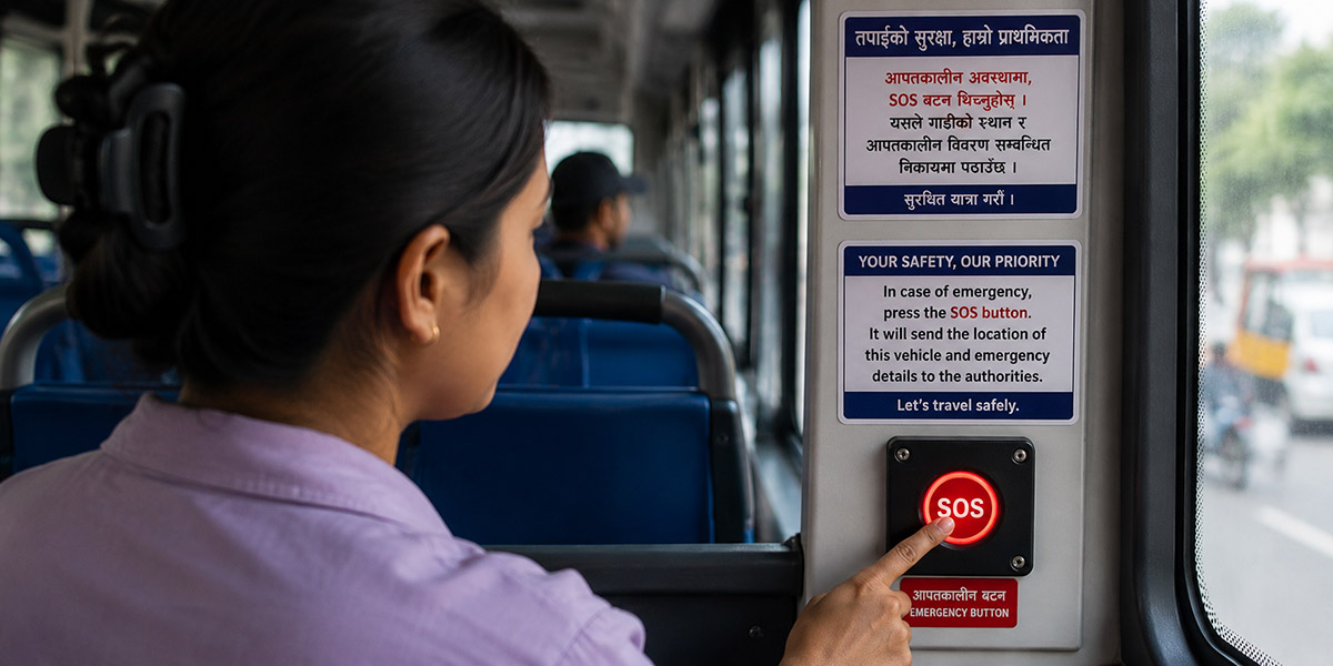 Driver monitoring system, SOS buttons made mandatory for public vehicles
