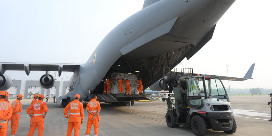 India sends additional 37.5 tons of humanitarian assistance