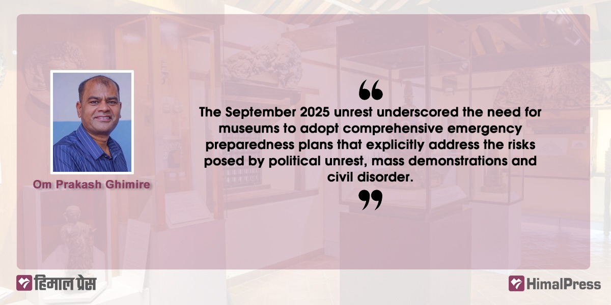 Protecting museums in times of political unrest
