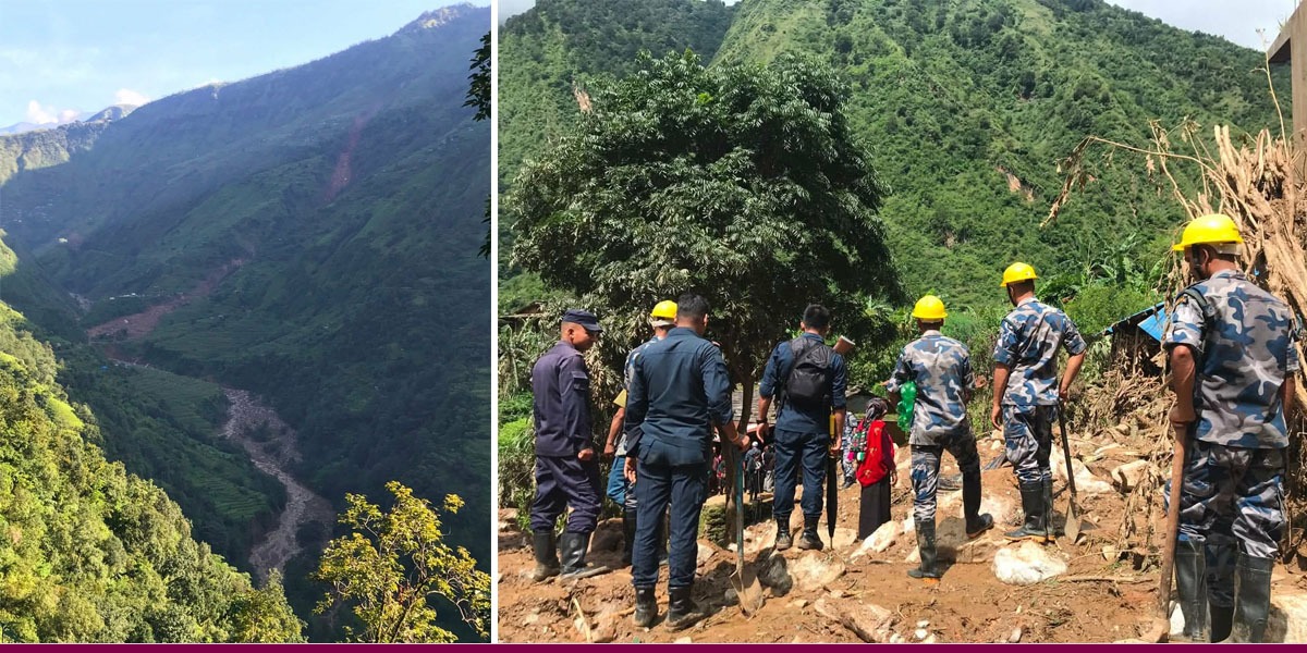 Rolpa landslide death toll rises to seven