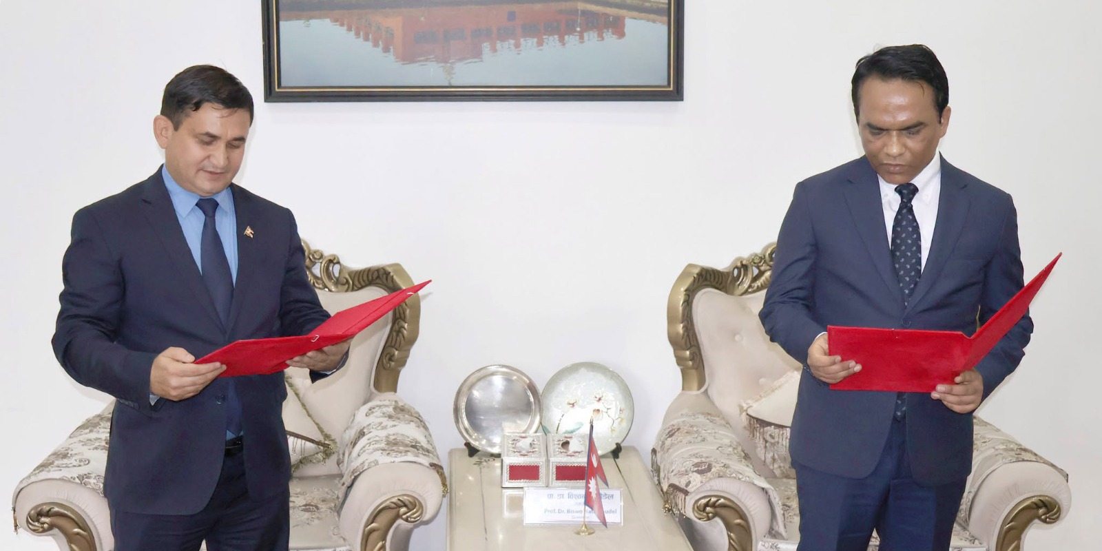 NRB Deputy Director Dirgha Bahadur Rawal assumes office