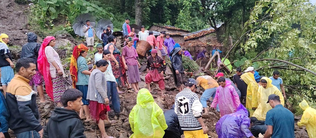 One missing, two injured after landslide in Bajura