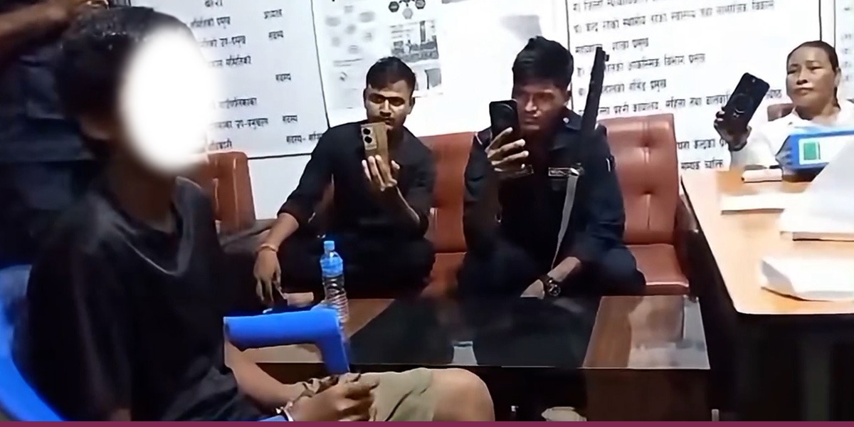 Constable arrested for leaking video of accused teenager’s statement