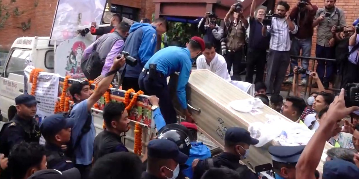 Pur Bahadur’s body brought to Kathmandu