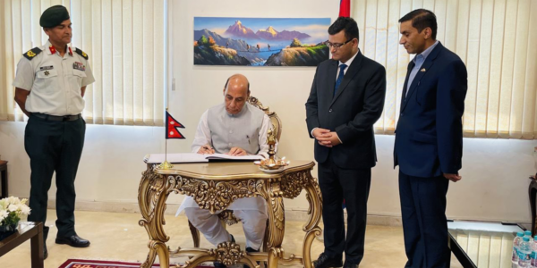 India stands shoulder to shoulder with Nepal: Singh
