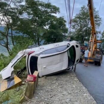 Two Indian nationals dead as car plunges into Phewa Lake