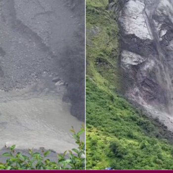 Darchula administration issues alert as landslide partially blocks Chamelia