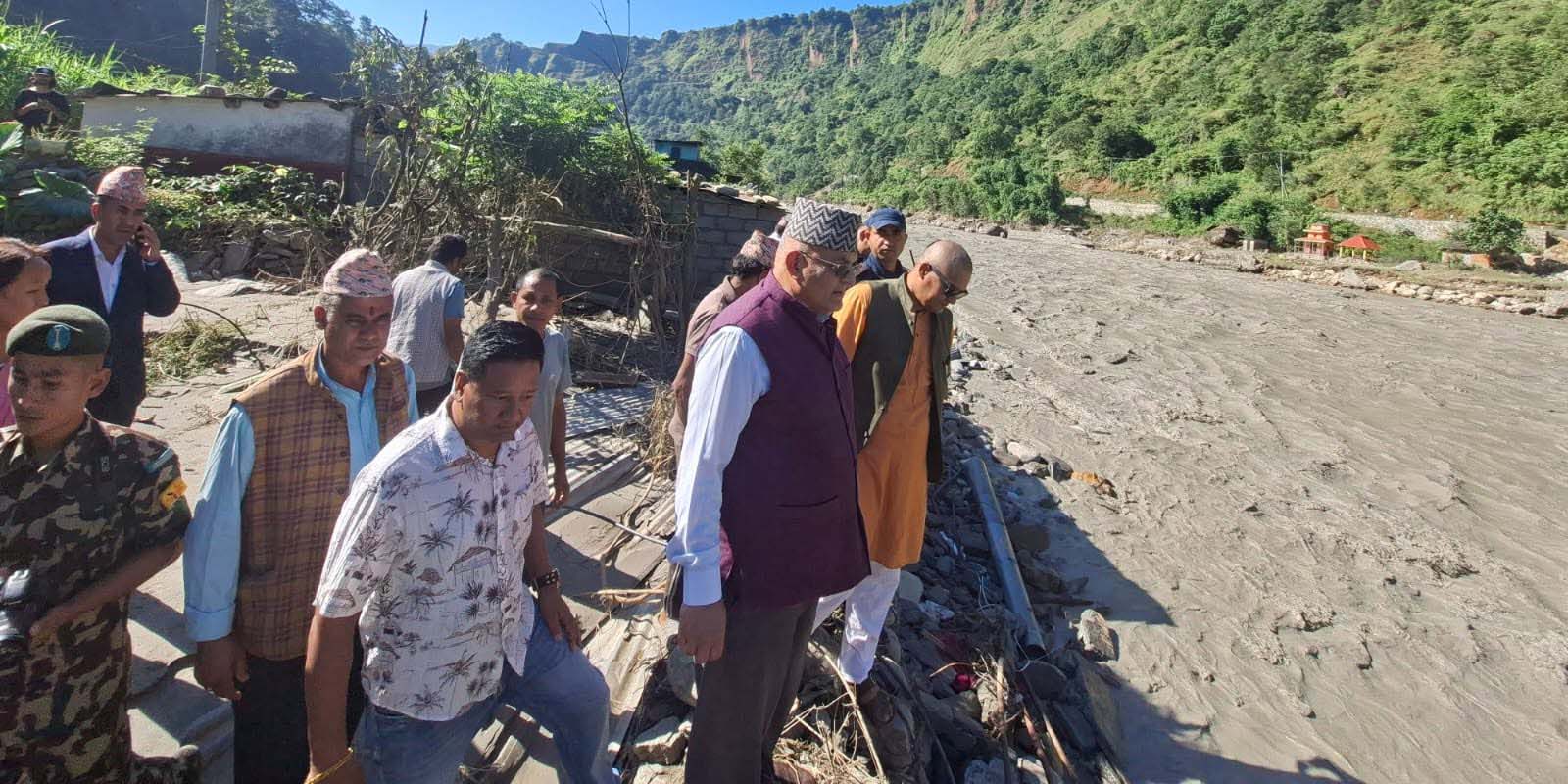 Gandaki decides to provide Rs 100,000 to families of flood, landslide victims