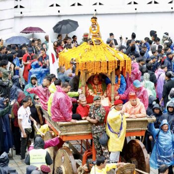 Indrajatra festival celebrated in Kathmandu