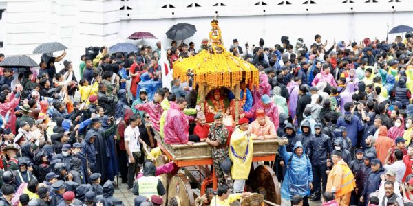 Indrajatra festival celebrated in Kathmandu